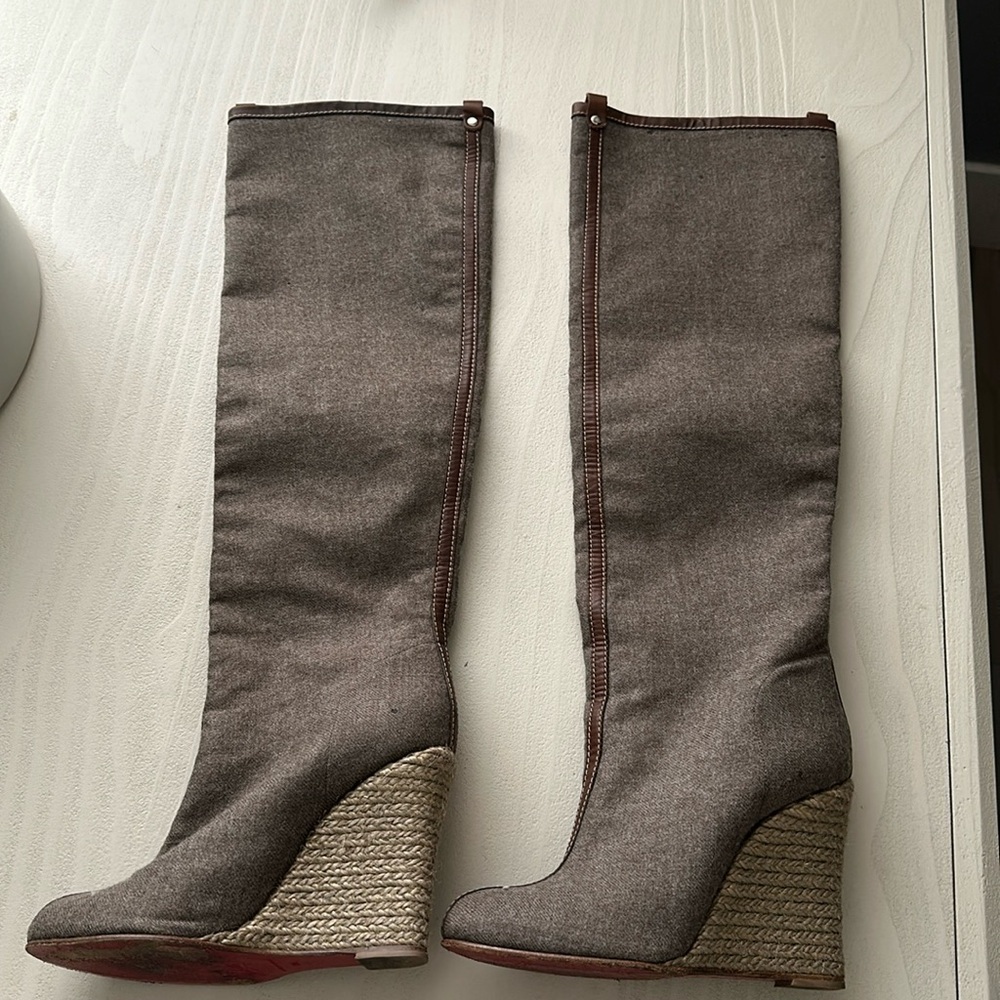 Christian Louboutin knee high boots